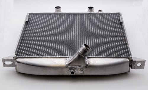 JAGUAR 'D' TYPE RADIATOR ORIGINAL IN ALUMINIUM