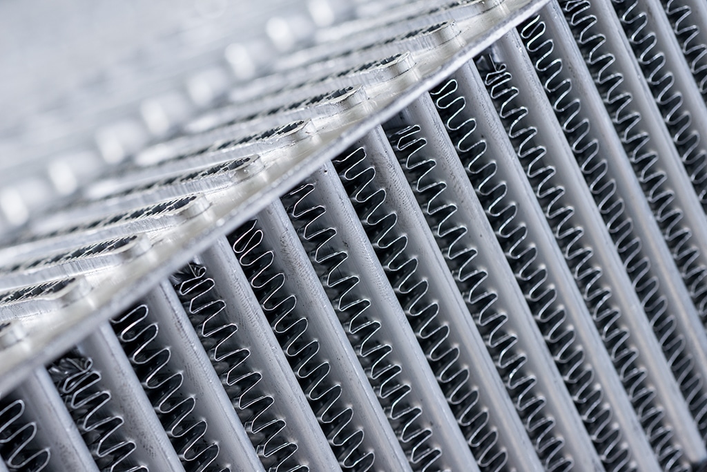 Radiator Texture Close Up