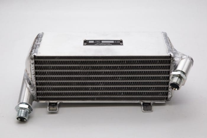 JAGUAR 'D' TYPE OIL COOLER IN ALUMINIUM (NAR 5)