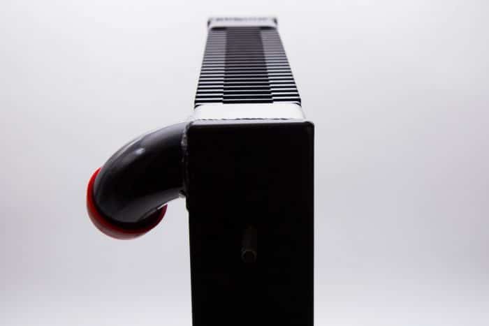 JAGUAR E TYPE S1 3.8 RADIATOR EARLY ORIGINAL FINNED TYPE - ALUMINIUM