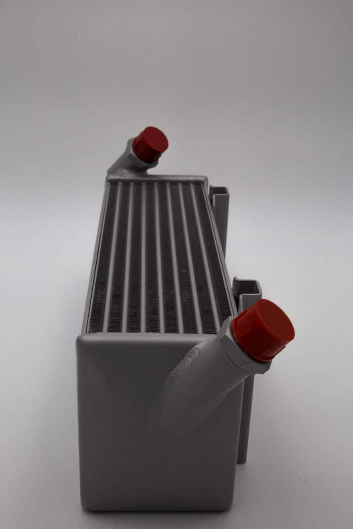 NAR D-Type Oil Cooler End-On