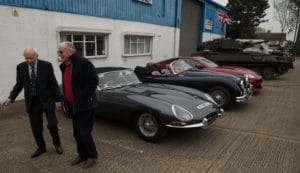 Classic Cars Parked outside Nar Group